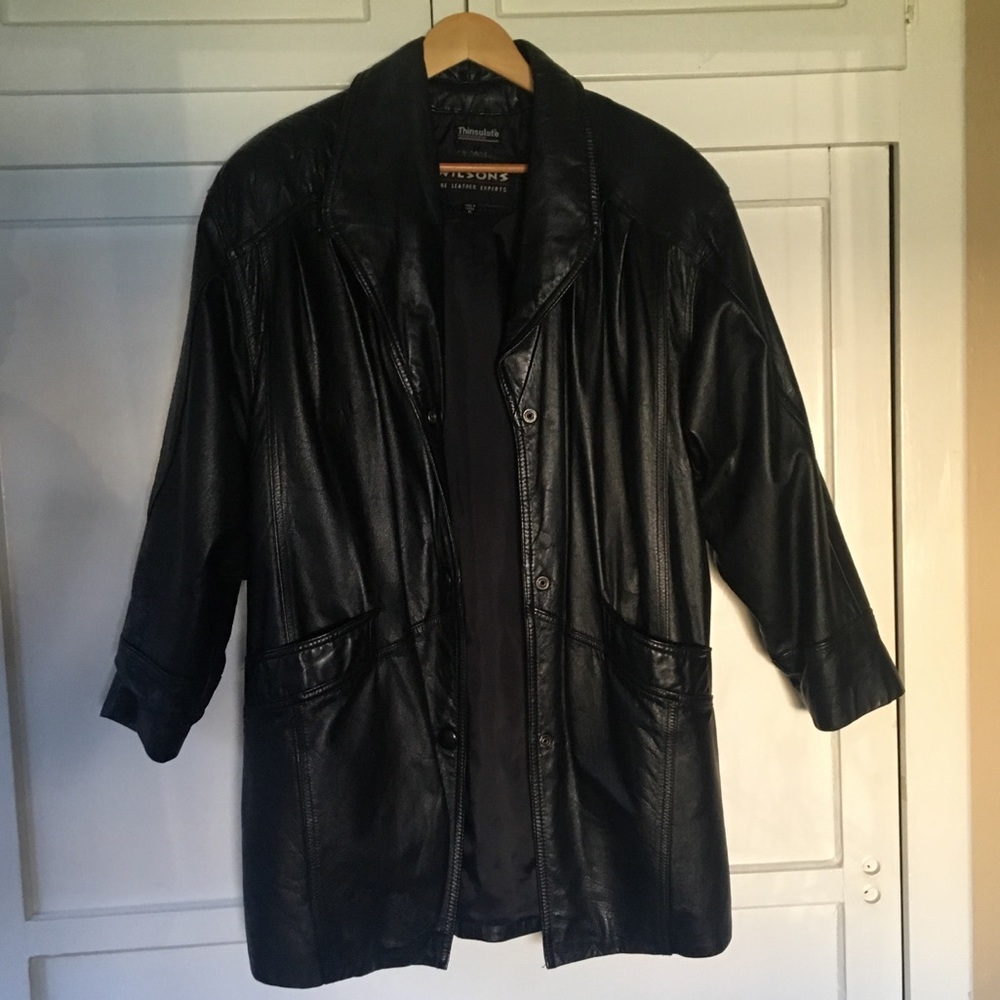 Wilson’s Men’s Leather Coat